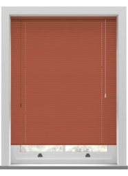 Turin 25mm Cinnamon Orange Venetian Blind - thumbnail 1