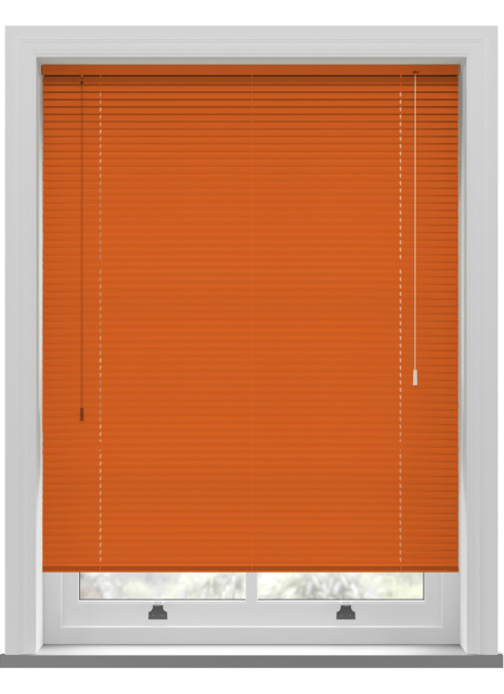 Turin 25mm Bright Orange Venetian Blind - image 1