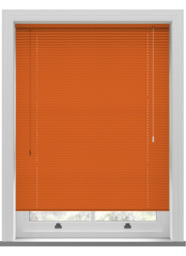 Turin 25mm Bright Orange Venetian Blind - thumbnail 1