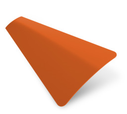 Turin 25mm Bright Orange Venetian Blind - thumbnail 2