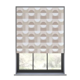 Axton Taupe Roman Blind - thumbnail 2