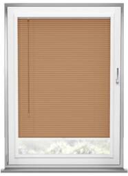 Wood Grain Effect 25mm Oak Venetian Blind