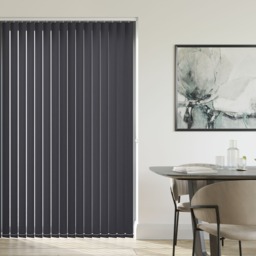 Bella Blackout Black Vertical Blind - thumbnail 2