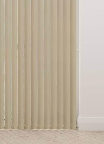 Bella Blackout Beige Vertical Blind - image 1