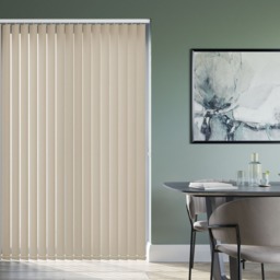 Bella Blackout Beige Vertical Blind - thumbnail 2