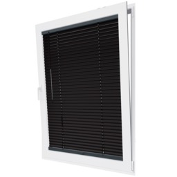 Midnight Black Satin Clic Fit Venetian Blind - thumbnail 2