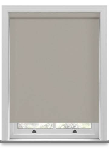 Electric Bella Blackout Pebble Grey Roller Blind - image 1