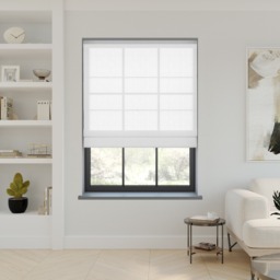 Fika White Roman Blind - thumbnail 2