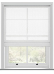 Fika White Roman Blind - thumbnail 1