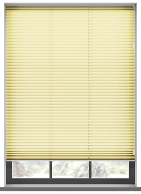 Hypno Yellow Pleated Blind Pleated Blind - image 1