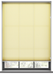 Hypno Yellow Pleated Blind Pleated Blind - thumbnail 1