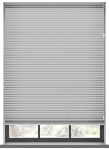 Tropez Polar White Pleated Blind Pleated Blind - image 1