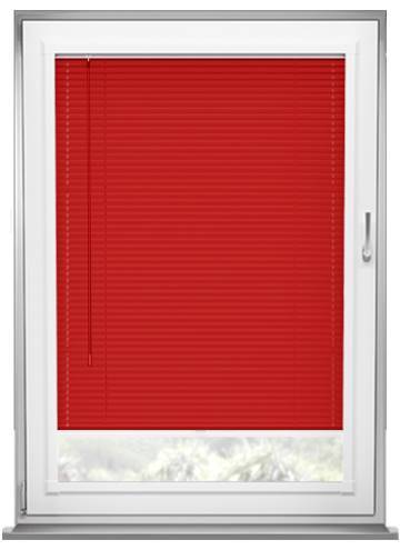 Turin 25mm Primary Red Venetian Blind - image 1