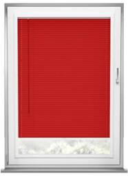 Turin 25mm Primary Red Venetian Blind - thumbnail 1