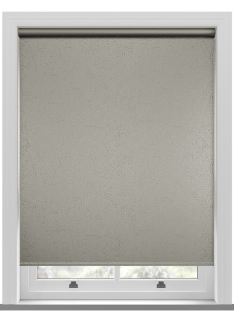 Metz PVC Blackout Stone Grey Roller Blind - image 1