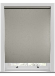 Metz PVC Blackout Stone Grey Roller Blind