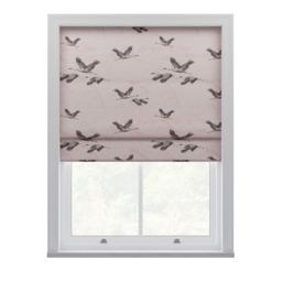 Laura Ashley Animalia Embroidered Blush Roman Blind Roman Blind - thumbnail 2