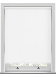 Bella Blackout Snow White Twist Roller Blind Roller Blind - thumbnail 1