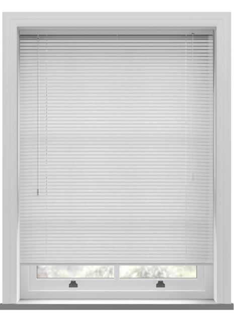 Turin 25mm Striped Grey Venetian Blind - image 1