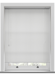 Turin 25mm Striped Grey Venetian Blind - thumbnail 1