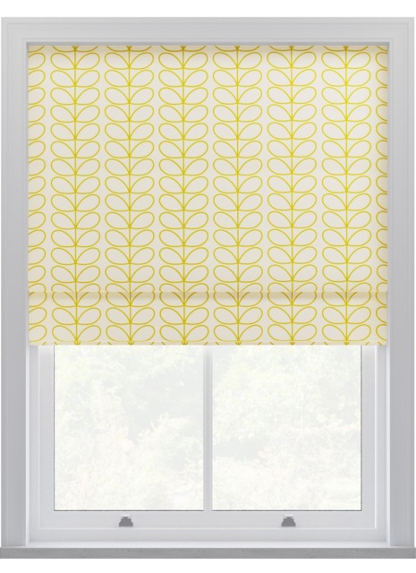 Orla Kiely Linear Stem Dandelion on Cream Roman Blinds Roman Blind - image 1