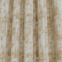 Antique Gold Distressed Jacquard Curtain - thumbnail 2