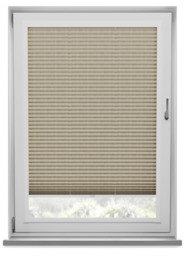 Luqa Nut Pleated Blind - thumbnail 1