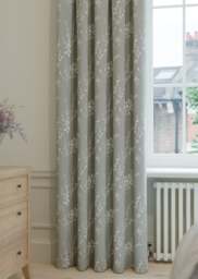 Laura Ashley Pussy Willow Steel Curtain