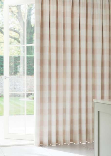 Sophie Allport Gingham Pink Curtain - image 1