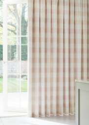 Sophie Allport Gingham Pink Curtain