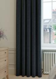 Ink Chenille Curtain