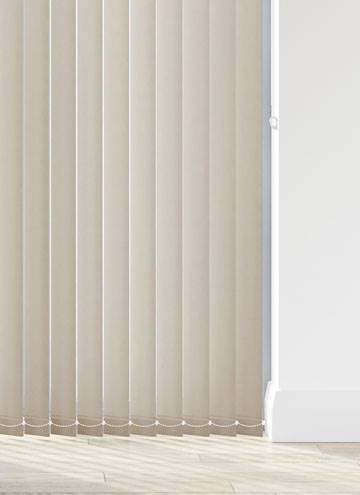 Splash Ivory Off-White Vertical Blind - image 1