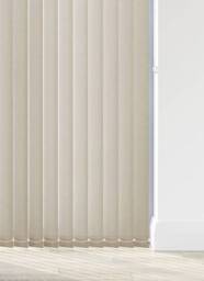 Splash Ivory Off-White Vertical Blind - thumbnail 1