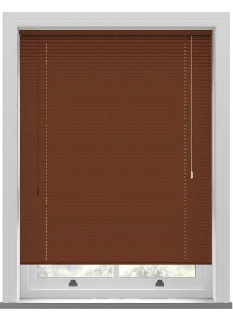 Turin 25mm Gingerbread Brown Venetian Blind - image 1