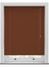 Turin 25mm Gingerbread Brown Venetian Blind - thumbnail 1
