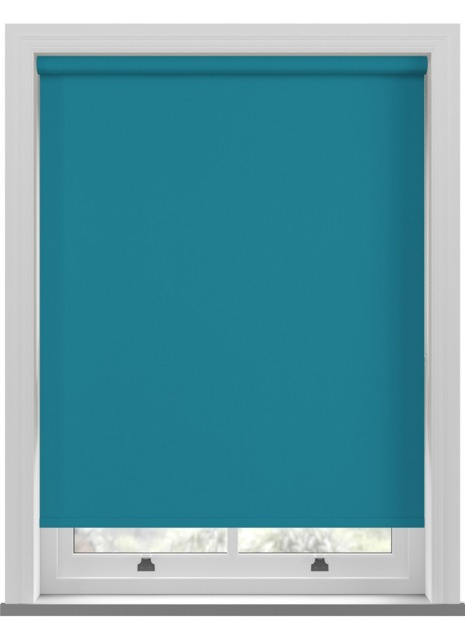 Unishade Blackout Escape Teal Roller Blind - image 1