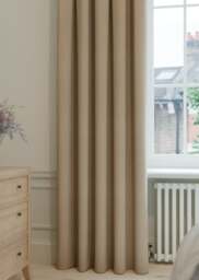 Almond Taupe Velvet Curtain