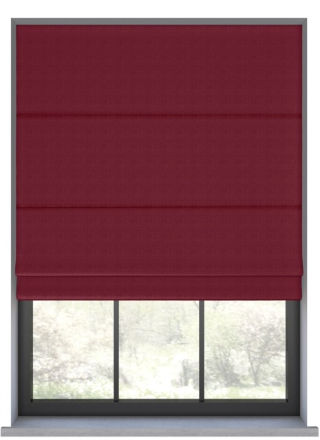 Saffron Crimson Roman Blind - image 1