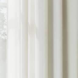 Ivory Relaxed Weave Sheer Curtain - thumbnail 2
