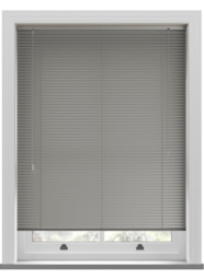 Turin 25mm Metallic Pewter Grey Venetian Blind