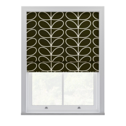 Orla Kiely Jumbo Linear Stem Kelp Roman Blinds Roman Blind - thumbnail 2
