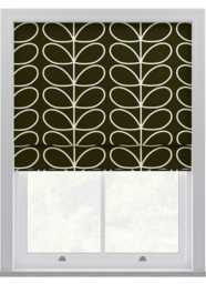 Orla Kiely Jumbo Linear Stem Kelp Roman Blinds Roman Blind - thumbnail 1
