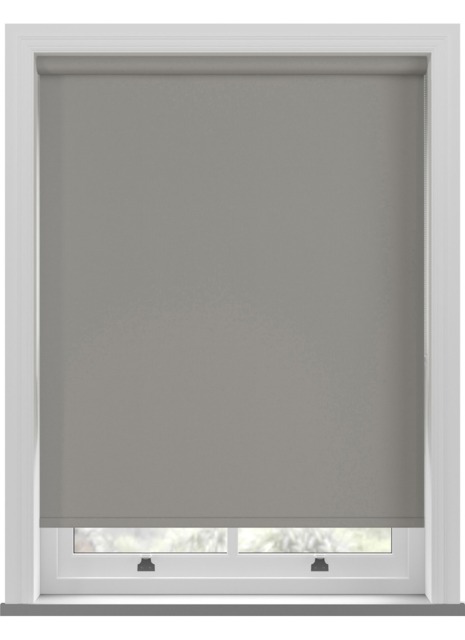 Electric Bella Blackout Tropez Grey Roller Blind - image 1