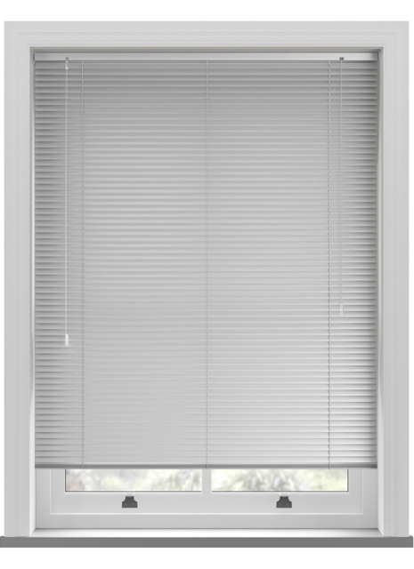 Turin 25mm Steel Silver Venetian Blind - image 1