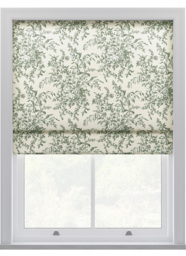 Laura Ashley Picardie Sage Roman Blind Roman Blind
