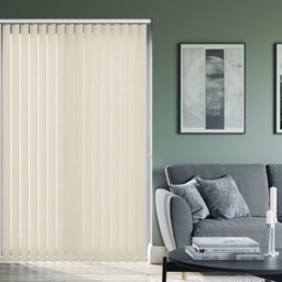 Umbra Blackout Cream Vertical Blind - thumbnail 2
