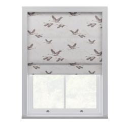 Laura Ashley Animalia Embroidered Pale Dove Grey Roman Blind Roman Blind - thumbnail 2