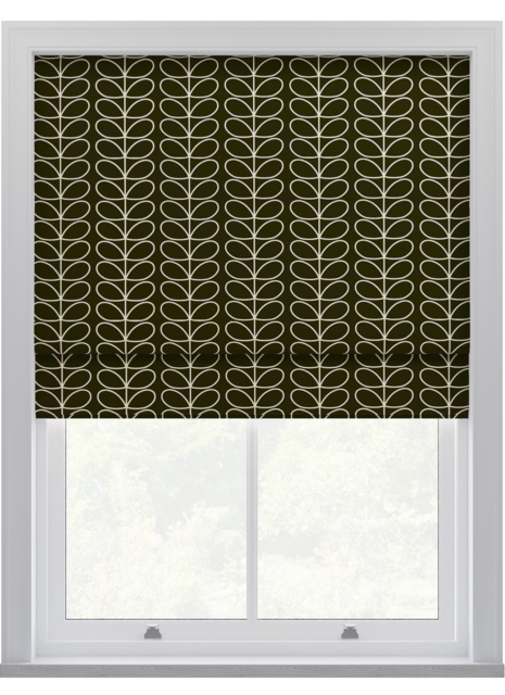 Orla Kiely Linear Stem Kelp Roman Blinds Roman Blind - image 1