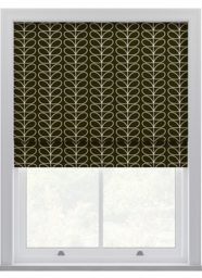 Orla Kiely Linear Stem Kelp Roman Blinds Roman Blind - thumbnail 1
