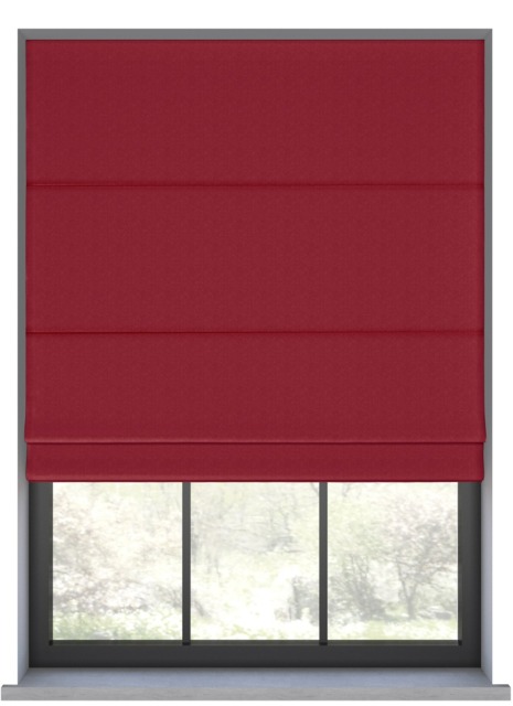 Abel Scarlet Roman Blind - image 1